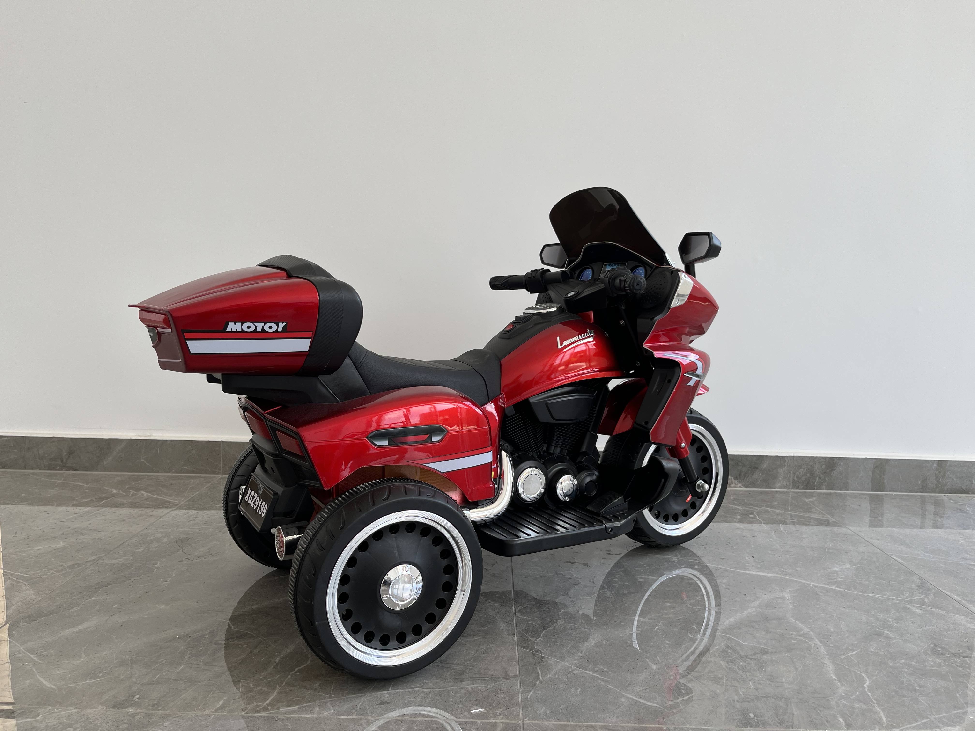 12V Ride On Car Electric Car Kids Motorbike for Children Boys Customizable and Durable