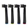 Buy cheap 4pcs Black Toothbrush Heads Bamboo Charcoal sustainable electric toothbrush heads from wholesalers
