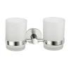 Buy cheap SUS 304 Double Tumbler Holder Glass Polished Chrome OEM ODM from wholesalers