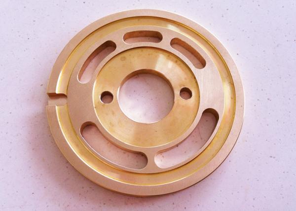 Buy cheap Excavator spare part hydraulic pump parts 682-4401 PVK-2B-505 valve plate ZX55 ZX60 EX50 EX55 from wholesalers