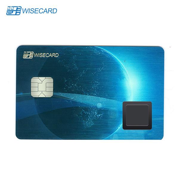 Buy cheap 85.6x54x0.84mm Biometric Smart Card from wholesalers