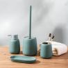 Buy cheap stylish ceramic bathroom accessories set foam dispenser soap dispenser toothbrush holder from wholesalers