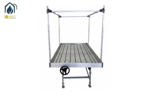 Buy cheap Commercial Greenhouse Ebb And Flow Rolling Benches Hydroponic Equipment Flood Table from wholesalers