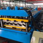 220V Steel Hydraulic High Speed Glazed Tile Roll Forming Machine With PLC