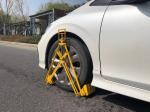 Forge Anti Slip Stowed Design Anti Theft Wheel Lock 6mm Rubber