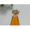 Buy cheap Zinc-Alloy Floral Shaped Perfume Bottle Caps For Sustainable Packaging from wholesalers