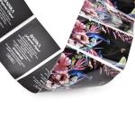 Custom Adhesive Labels Vinyl Label Stickers for Glass Plastic Containers
