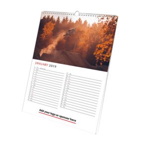 Buy cheap Personalised Business Wall Calendar Printing With Custom Your Design Accept from wholesalers