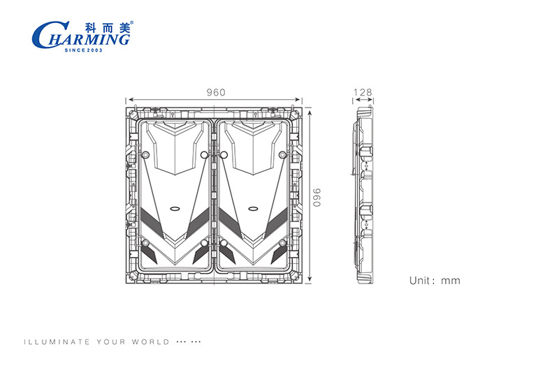 Moistureproof P5 Outdoor LED Video Wall Anti Static 1920HZ-3840HZ