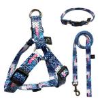 3 In 1 Dog Harness Set Nylon Dog Harness Leash For Walking Pets