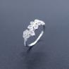 Buy cheap Luxury Princess Crown Ring / 925 Sterling Silver Engagement Rings from wholesalers