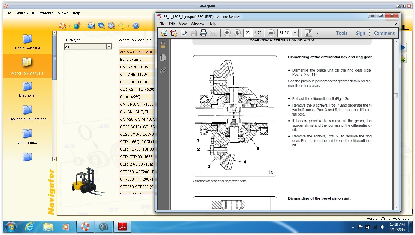 E6420 Laptop Forklift Diagnostic Tools Jungheinrich Linde Judit Forklift Software CE Marked