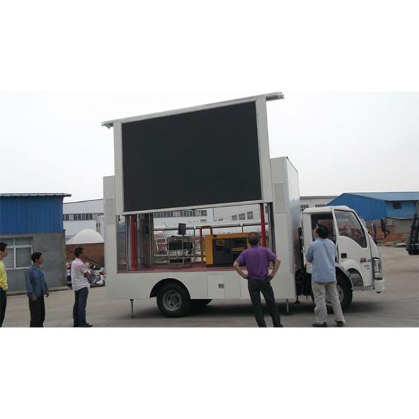 Buy cheap Truck-mounted Mobile Truck LED Display with Average No Failure of 1000hours and Full Color Tube Chip Color from wholesalers
