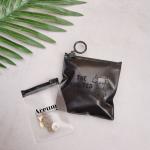 Black Zipper Poly Pvc Custom Packaging Bags For Hoodie Clothing