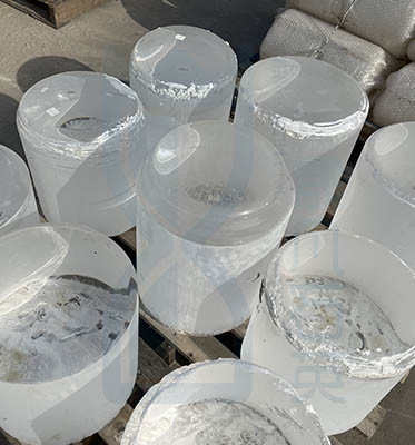 High Temperature Resistant Quartz Glass Lens 99.99% Purity Water Proof For UVC LED