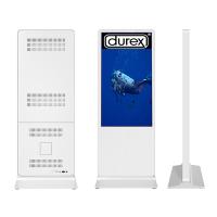 Buy cheap 65inch supermarket shelf lcd advertising screens video player display totem product