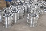 Carbon Steel Overhead Crane Wheels High Hardness Good Wear Resistance