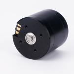 Black Underwater Brushless Dc Motor , Submersible Underwater Propeller Motor