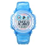 Children Polyester 1.5 Inch Blue Smart Watch Waterproof Plastic Smart