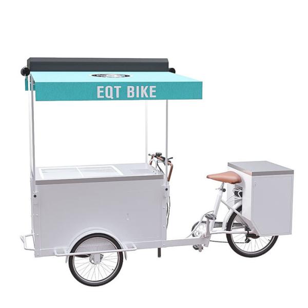 Buy cheap Large Storage Ice Cream Cycle Cart CE Certificate With Long Service Life from wholesalers