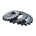 PC200 Excavator Track Sprocket Double Roller Chain Sprockets 205-27-71281 20Y-27