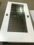 Hotel White Painted Internal Wooden Sliding Doors 45mm Thickness