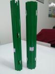 Green Color Coated Metal Plant Support Stakes , Orchard Post 2.5M Eco Friendly