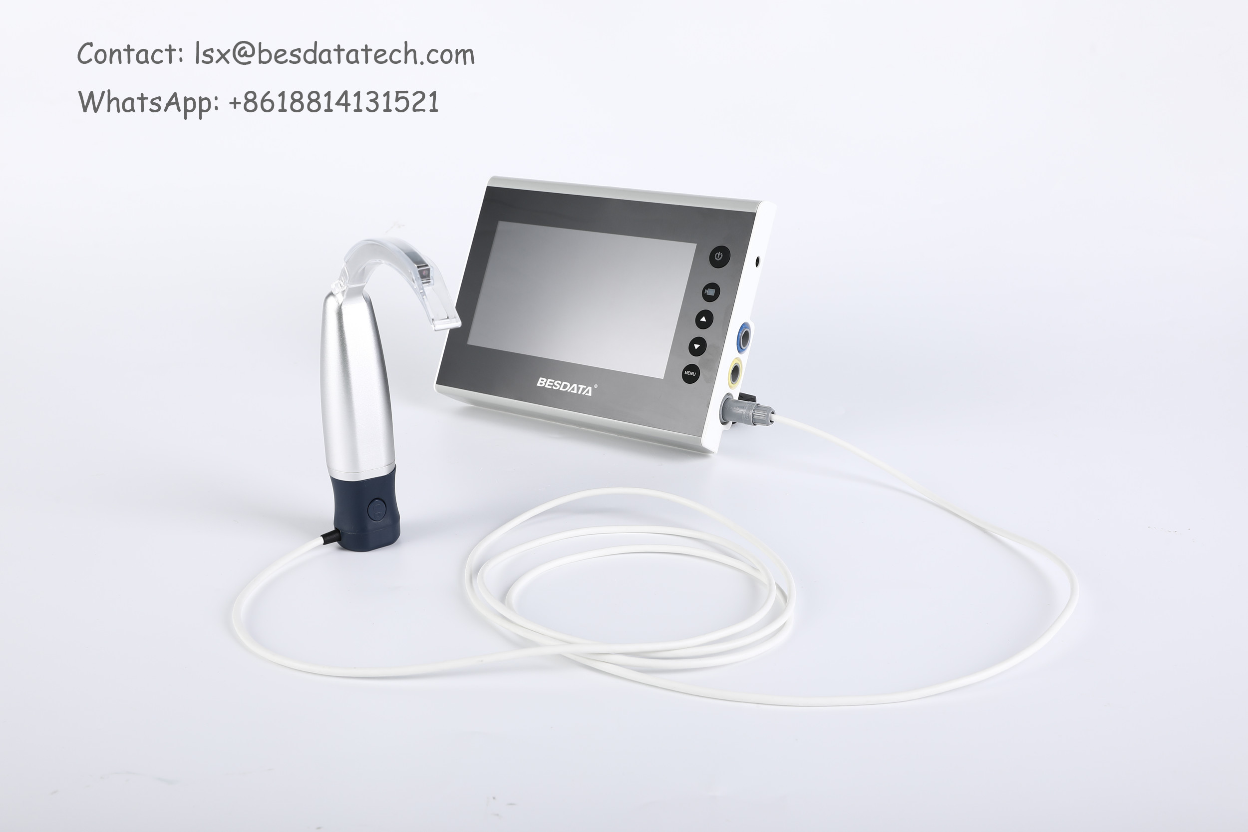 Veterinary flexible Bronchoscopy Fiber Optic Anesthesia video laryngoscopy airway pediatric stainless Miller Macintosh