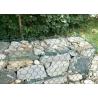 Buy cheap Hexagonal Rock Basket Retaining Wall , Hot Dipped Galvanized Gabion Wall Construction from wholesalers