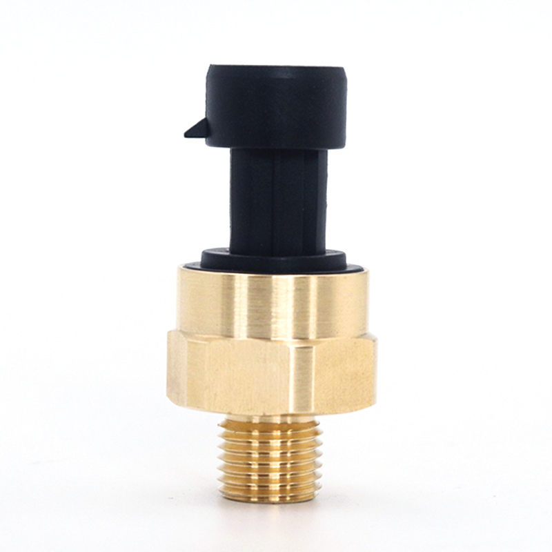 0.5 - 4.5V Output G1/4 Brass Pressure Sensor For Liquid Gas Oil