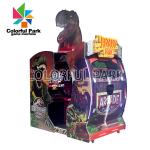 2 People Shooting Arcade Machines Jurassic Game Console Dinosaur For Indoor