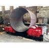 Buy cheap Heavy Duty 100 Tons Tank Turning Rolls , Welding Roller Stand Steel Rolls Red / Black from wholesalers