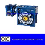 Combination Worm Gear Units Gearbox Aluminum Case NMRV / NMRV030+040 , 030+050 ,