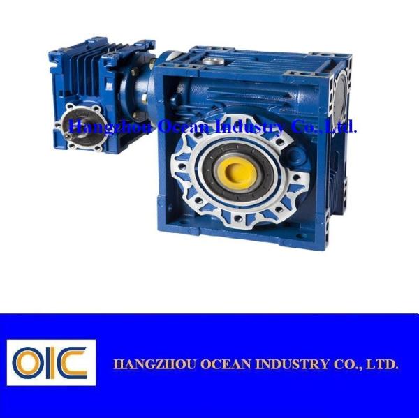 Combination Worm Gear Units Gearbox Aluminum Case NMRV / NMRV030+040 , 030+050 ,