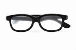 Promotional Black Frame Plastic Diffraction Glasses For Watching Fireworks