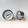 Buy cheap PC Lens 63mm Pressure Gauge 100 KPa SS304 Stainless Steel Pressure Gauge from wholesalers