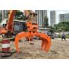 Buy cheap 360 Degree Excavator Rotating Grapple Q345B Hydraulic Log Grab from wholesalers