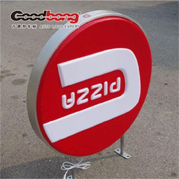 Buy cheap round illuminated top light box from wholesalers