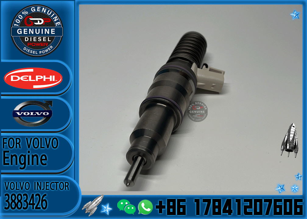 Diesel Injection System Parts Diesel Fuel Injector 3883426 20547350 20547351 20555521 For Volvo