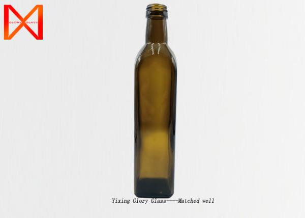 Buy cheap Kitchen Cooking Olive Oil Glass Bottles Screw Cap Eco Friendly Tamper Proof Cap from wholesalers