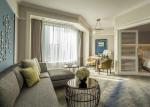 ODM Commercial Hotel Living Room Furniture Fabric Sofa