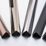 Stainless Steel Black Trim Edge Trim Molding 201 304 316 mirror hairline brushed