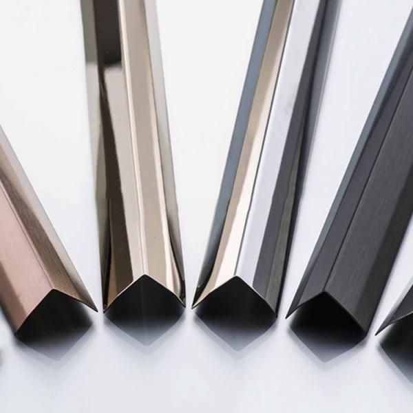 Stainless Steel Black Trim Edge Trim Molding 201 304 316 mirror hairline brushed
