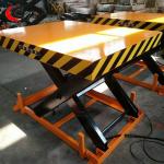 Buy cheap Warehouse Hand Control Hydraulic Scissor Lift Platform CE Certification from wholesalers
