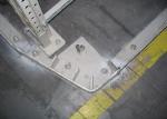 Powder Coated narrow aisle racking system Q235B used High Density storage rack