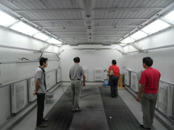 Buy cheap 2015 Clear Infrared lamp heating spray booth/Spray Booth Heat Lamp/electricity spray booth (CE approved) from wholesalers