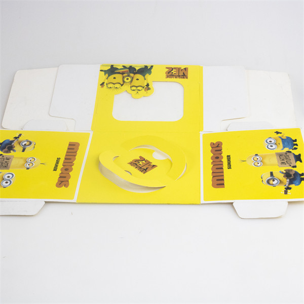 Recyclable Cupcake Packaging Boxes Custom Logo Handling Animated Cake Box