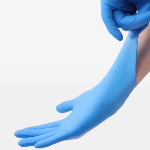 China S To XL Examination Vinyl Nitrile Blend Gloves ISO9001 Certification on sale