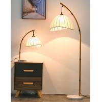 Buy cheap Retro Chinese bamboo floor lamp for homestayliving room sofa study bedside lamp product