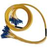 Buy cheap 24 Fiber Breakout Optical Fiber Patch Cord PVC Jacket , Universal Fiber Optic Jumper from wholesalers